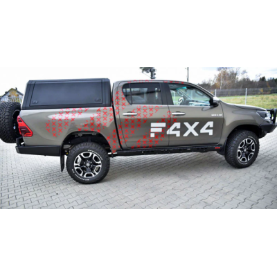 Toyota Hilux Vigo/Revo (05-) DC bagažinės stogas hardtop Toyota Hilux Vigo/Revo (05-) DC bagažinės stogas hardtop