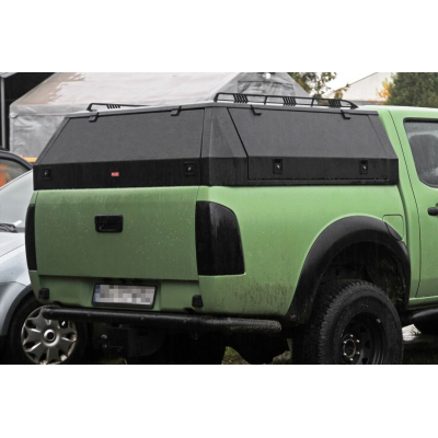 Ford Ranger (06-11) DC bagažinės stogas hardtop Ford Ranger (06-11) DC bagažinės stogas hardtop