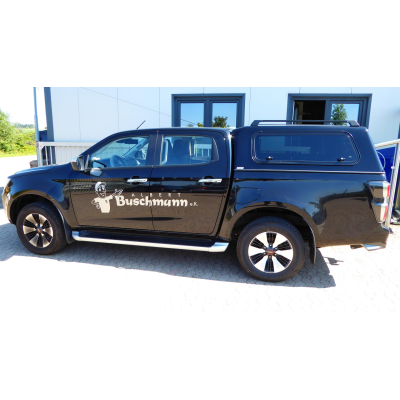Isuzu D-Max (20-) DC bagažinės stogas hardtop Classic