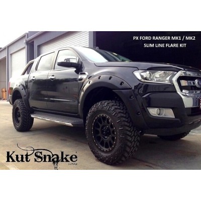 Ford Ranger PX2/PX3 Fender flares Kut Snake 40 mm