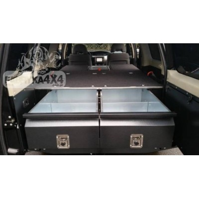 Nissan Patrol Y61 Trunk Drawers With Sleeping Platform Nissan Patrol Y61 Trunk Drawers With Sleeping Platform