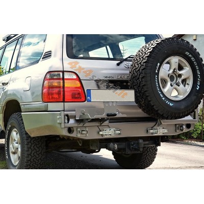 Toyota Land Cruiser 100 Rear Bumper with wheel holder