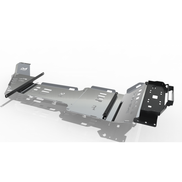 Ford F-150 (09-14) Aluminum Skid Plate Set With Winch Plate