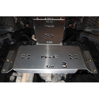 Toyota Land Cruiser 120 aliuminė paskirstymo dėžės apsauga Toyota Land Cruiser 120 aliuminė paskirstymo dėžės apsauga